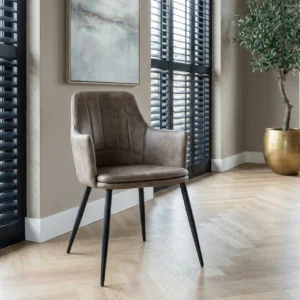 Armstoel Donnerhall taupe