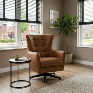 Draaifauteuil Carmelo Bull Camel