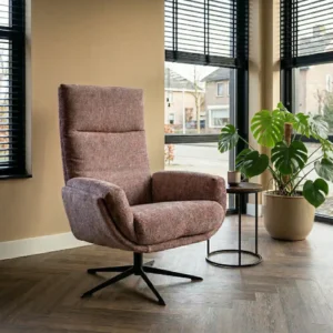 Draaifauteuil Laren Teddystof