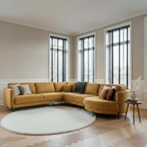 Drenthe hoekbank u-bank rond