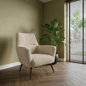 Fauteuil Tirol Stof Mito Beige