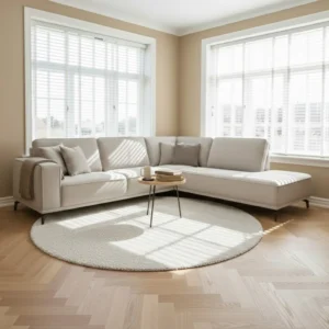 Hoekbank Almere stof beige