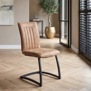 Stoel Bonfire Microvezel Cognac