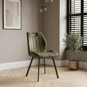 Stoel Joli Velvet Antraciet