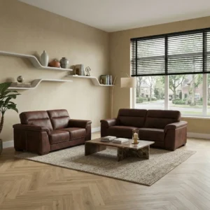 Vicento bankstel 3+2 Microvezelstof