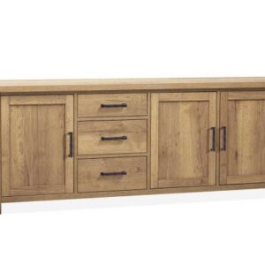 Dressoir Emmen eiken rustiek 234cm