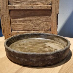 Schaal rond keramiek vintage