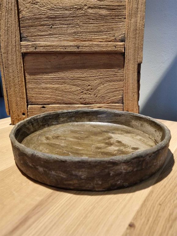 Schaal rond keramiek vintage