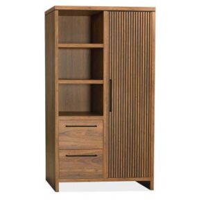 Wandkast Winterswijk houten latten 109cm