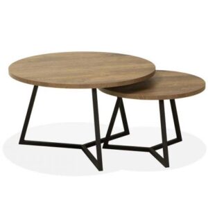 Salontafel Set Winterswijk Rond Lamulux