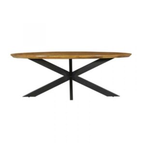 Eetkamertafel Brandy ovaal mango naturel 160cm