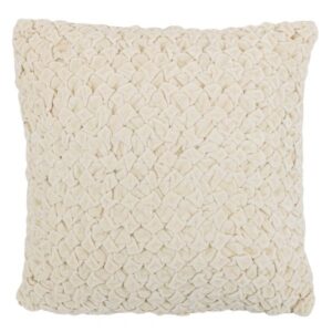 Kussen Velvet design beige 45x45