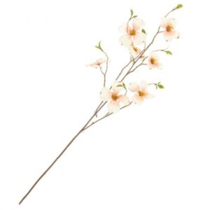 Kunstbloem Kornoelje 75cm roze