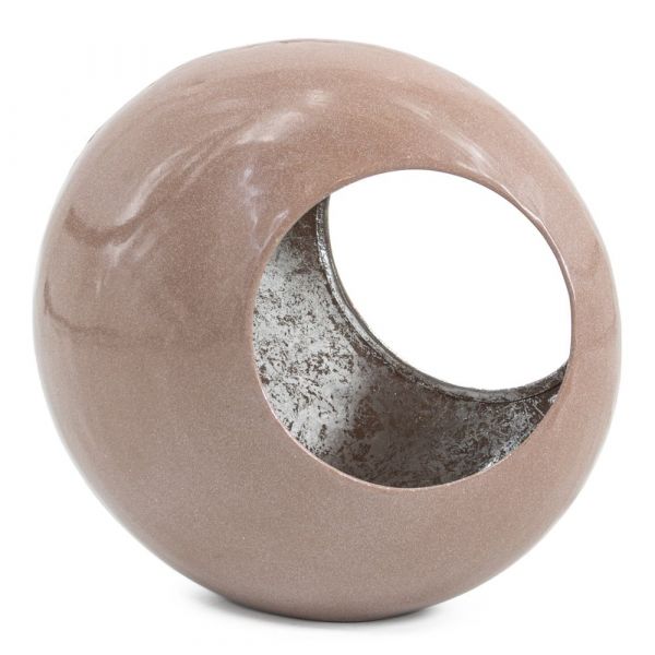 Windlicht Standing Egg lavendel 21,5cm hoog