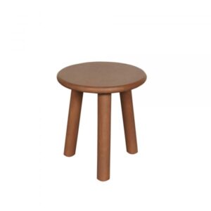 Salontafel Enzo 37cm rond mangohout walnoot