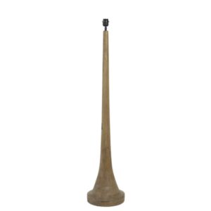 Vloerlamp JOVANY hout mat bruin 135cm