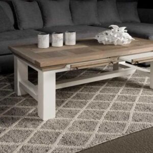 Salontafel Almelo Wit 135x75
