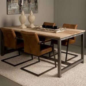 Eetkamertafel Hengelo Teak 180x90