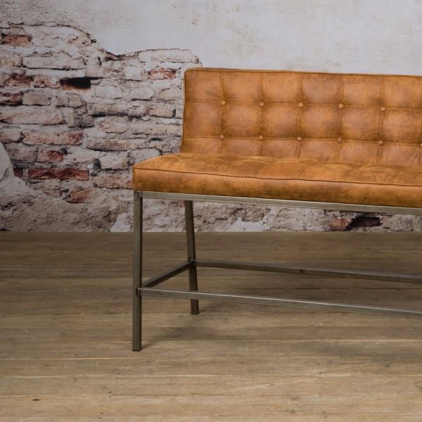 Barbank hoog Vasco Cognac 130cm