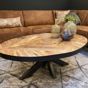 Salontafel Turijn Mango Ovaal