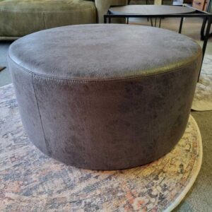 Hocker Hengelo 75cm stof grijs