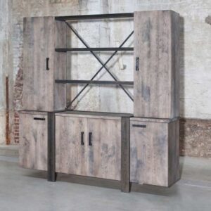 Wandkast Costa Medium eiken