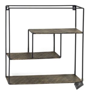 Wandrek metaal vierkant 45cm