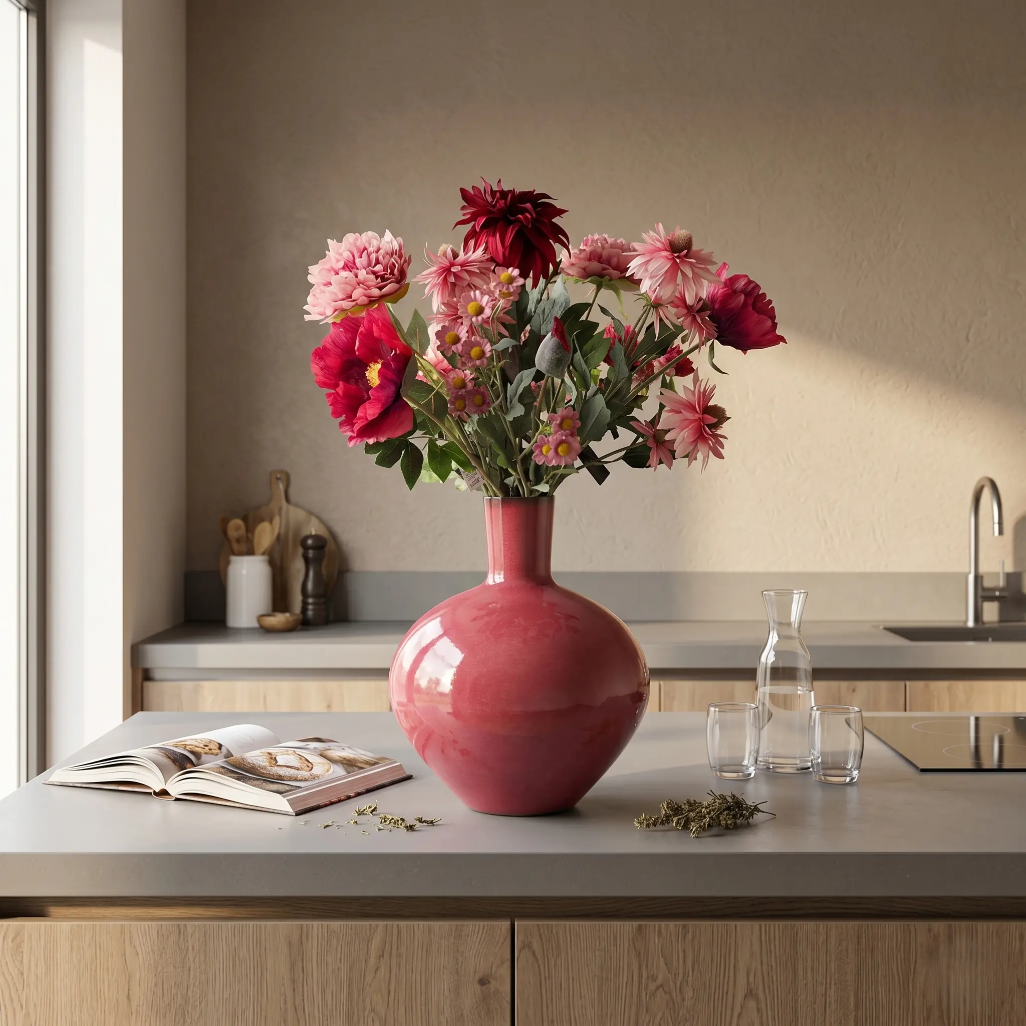 Vazen-schalen-met-dieren-sfeer