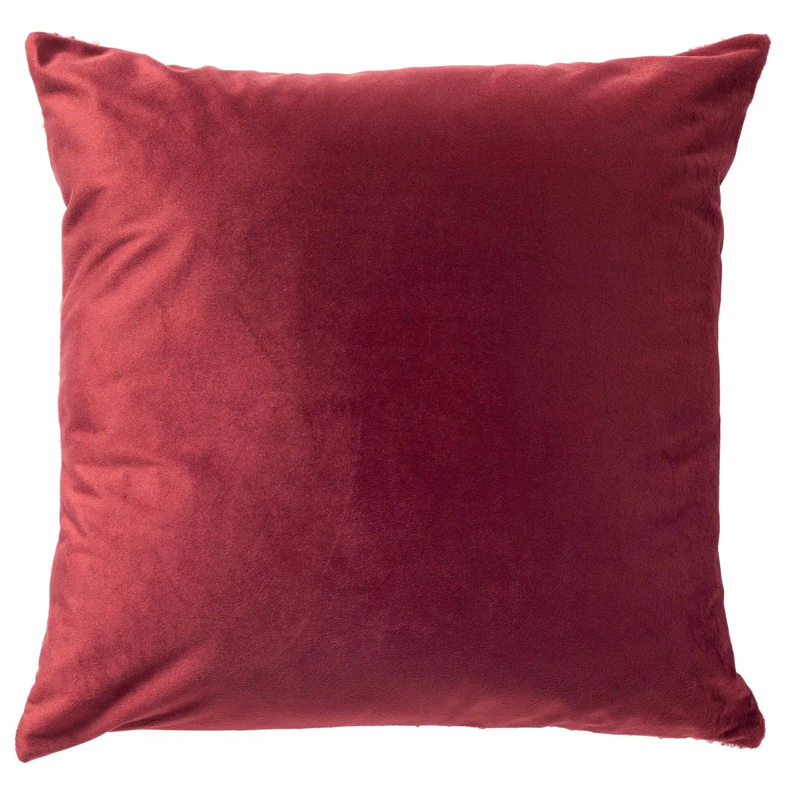 CHRISTAN - sierkussen 45x45 cm - bouclé - Emboldened - rood, roze, wit - Afbeelding 2