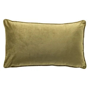 FINN - sierkussen 30x50 cm - velvet - effen kleur - Green Moss - groen