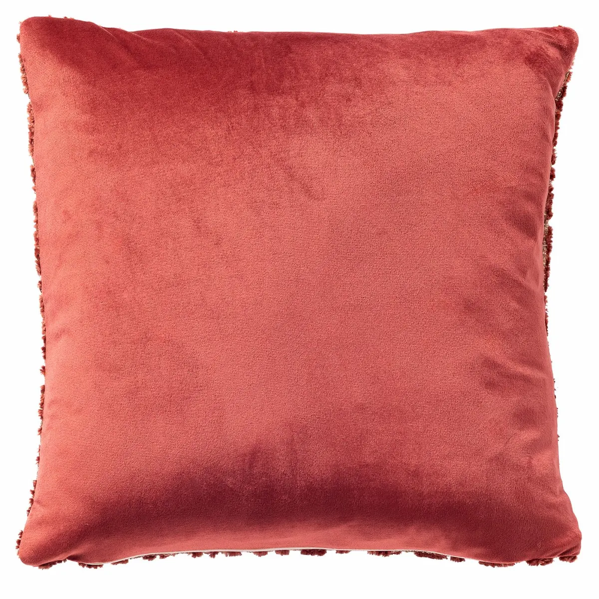 REMUS - sierkussen 45x45 cm - bouclé - Ketchup - rood - Afbeelding 2