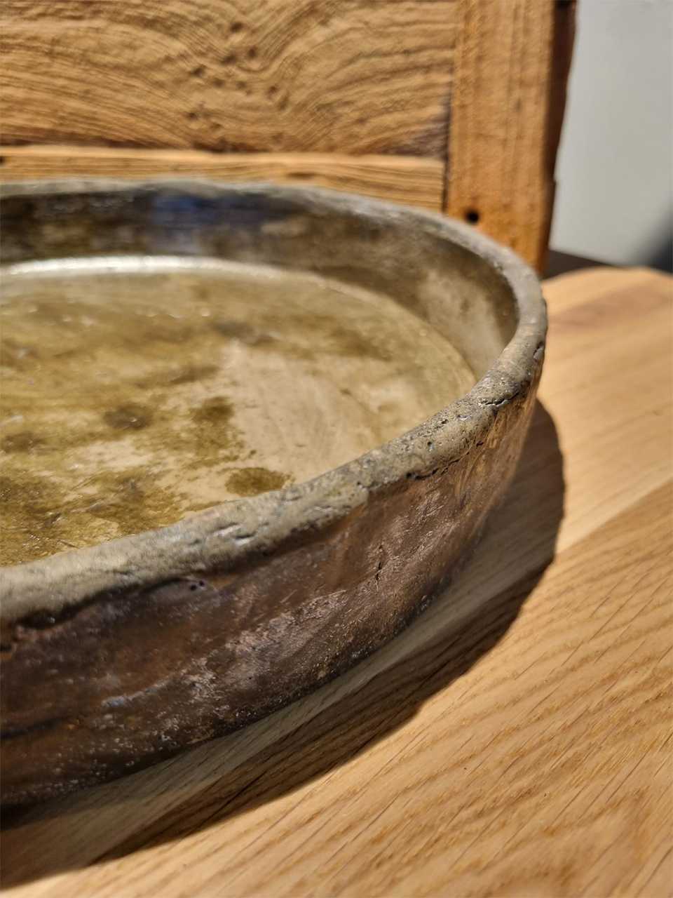 Schaal rond keramiek vintage - Afbeelding 2