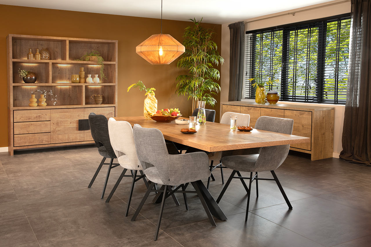 Dressoir Veendam Mango 239cm - Afbeelding 2