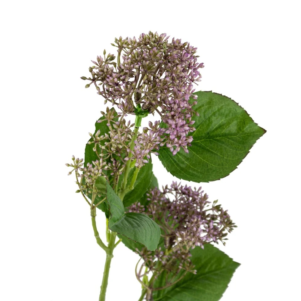 Kunstbloem Trachelium 65cm paars - Afbeelding 2