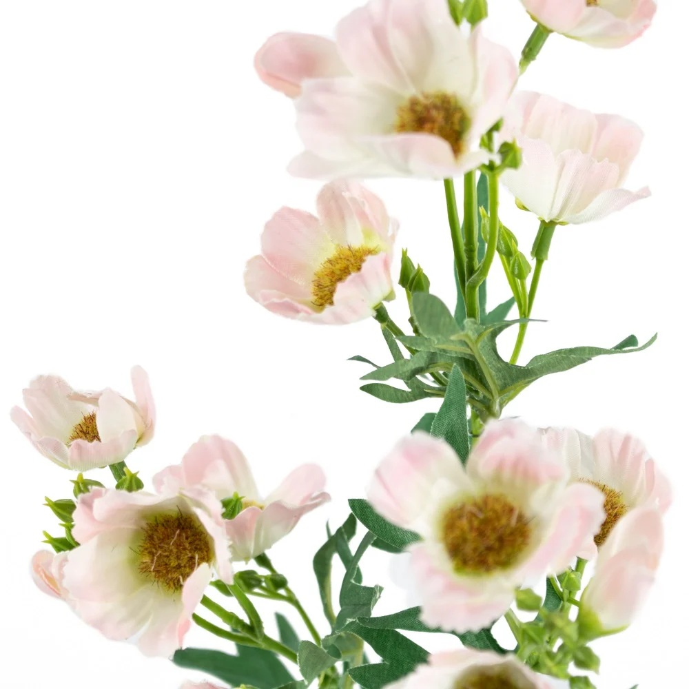 Kunstbloem klaproos 65cm roze - Afbeelding 2