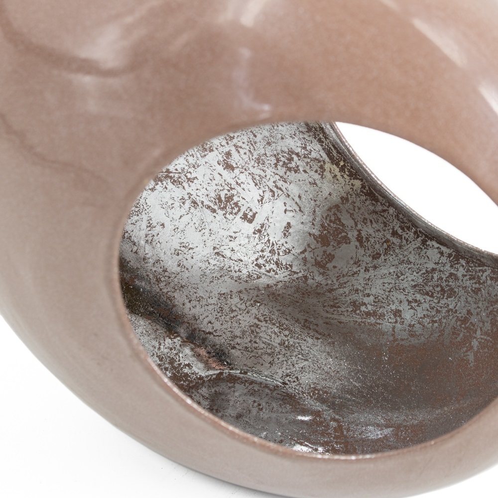 Windlicht Standing Egg lavendel 21,5cm hoog - Afbeelding 2