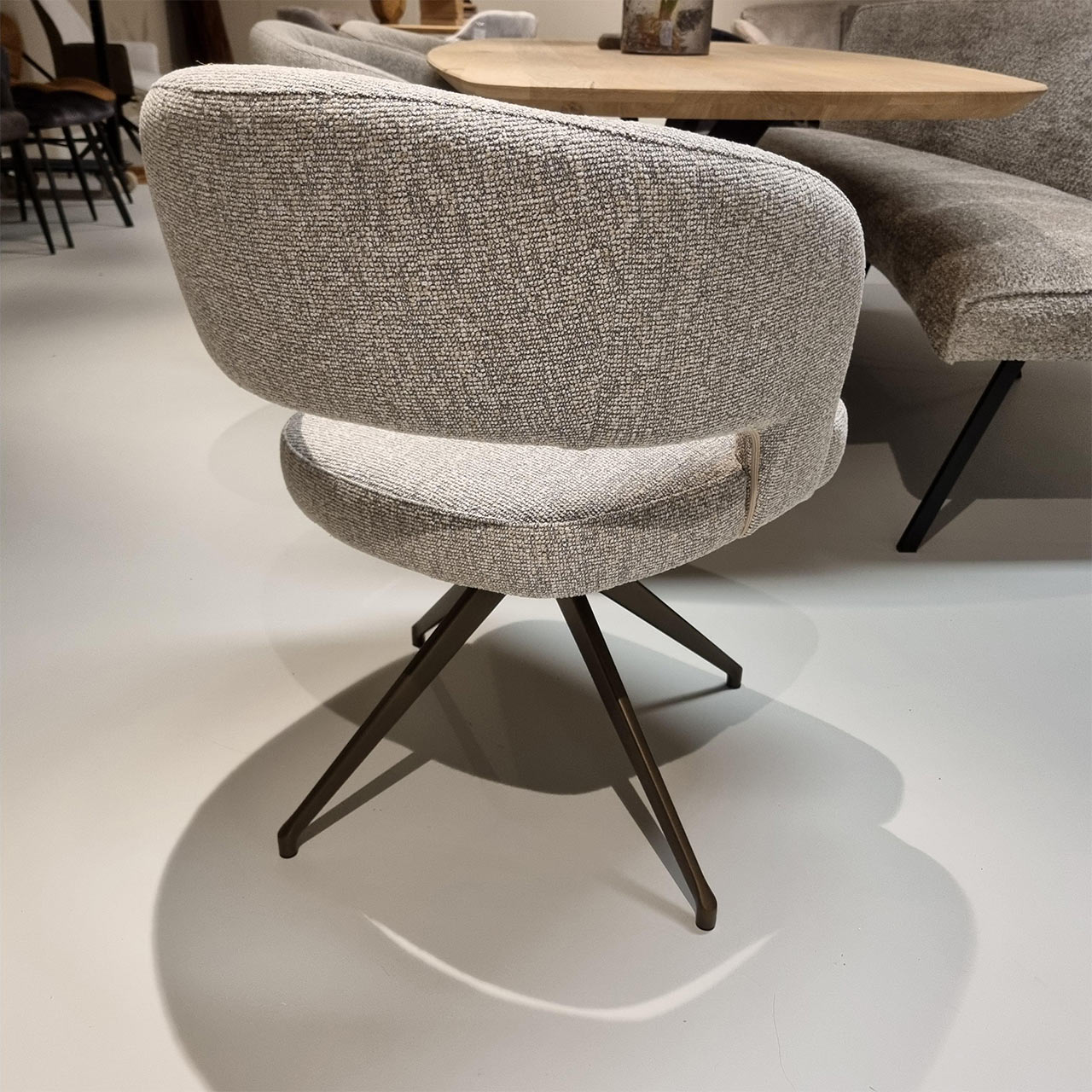 Armstoel Manon draaibaar Lodge 84 Clay - Afbeelding 3