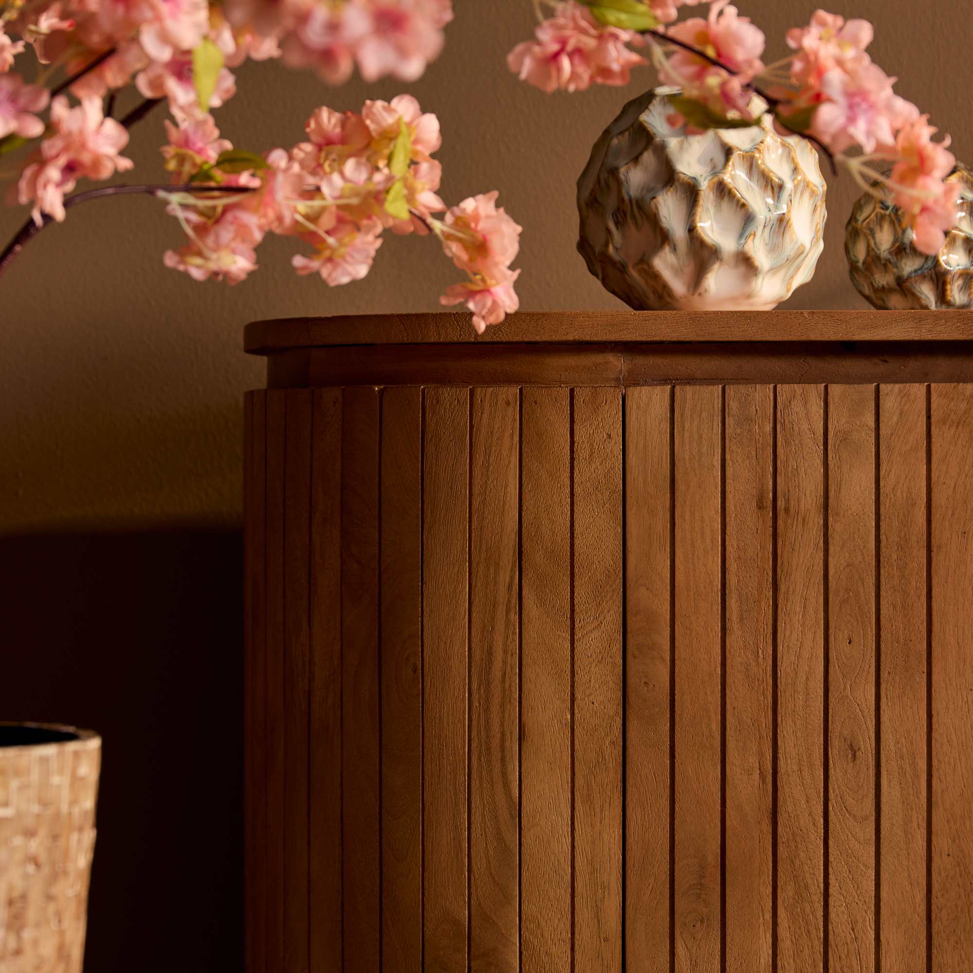 Dressoir Solana mangohout naturel 165cm - Afbeelding 2