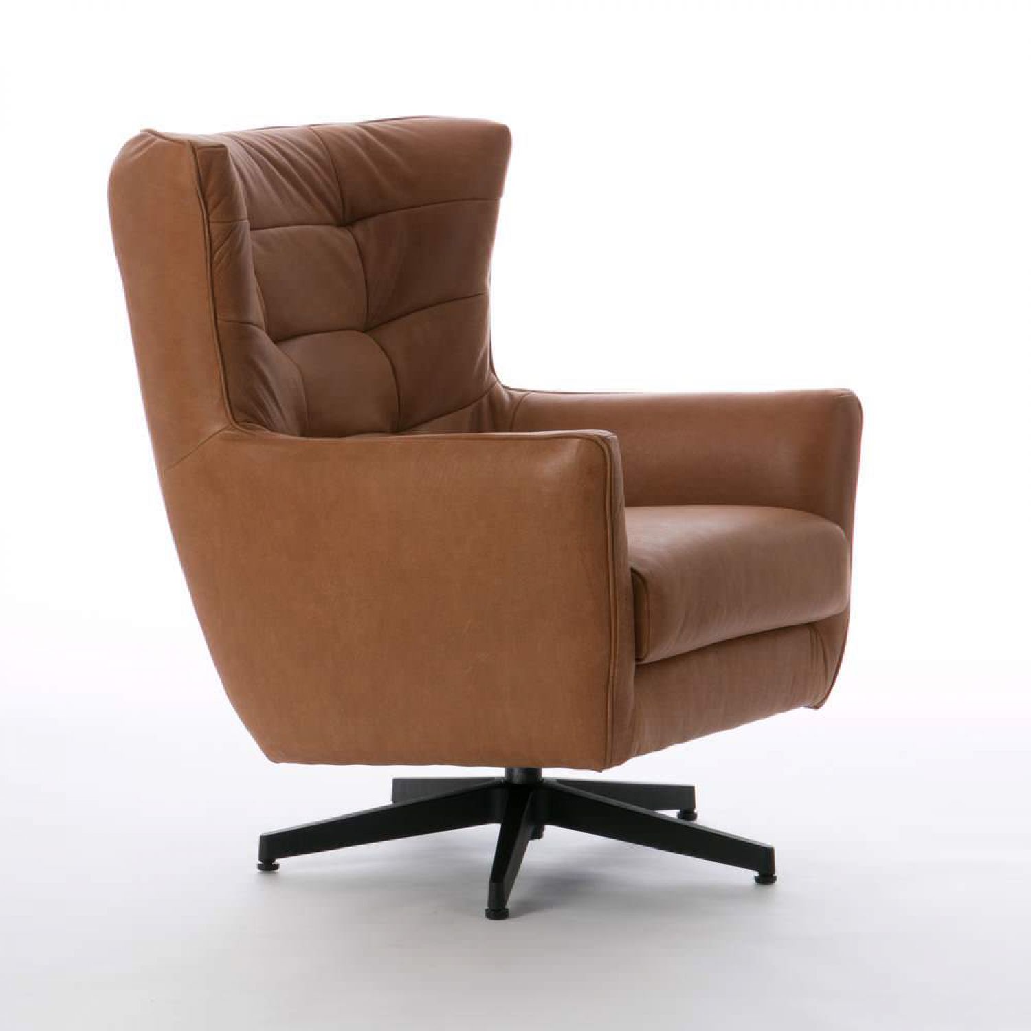 Draaifauteuil Carmelo Bull Camel - Afbeelding 3
